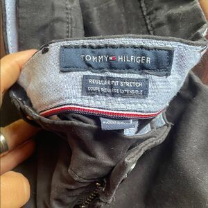 Tommy Hilfiger Black Stretch Trousers